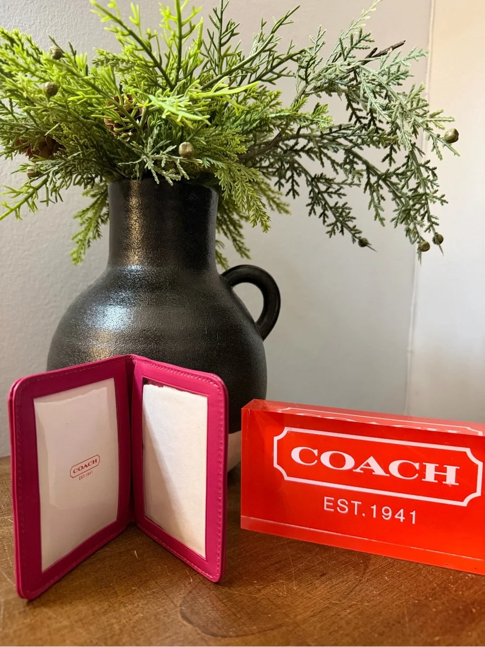 Coach Leatherware Photo/ID Holder